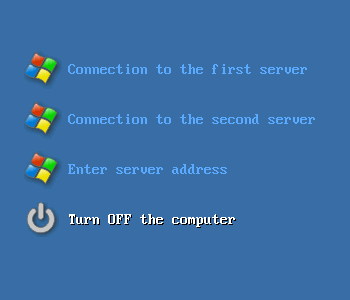 Меню из 2 пунктов с комментариями