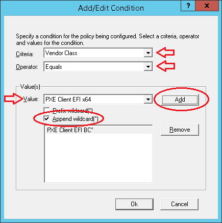 Добавить второе условие политики